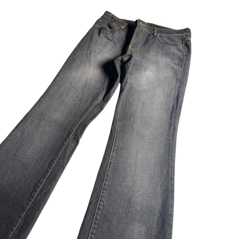 Vintage Y2K Polo Jeans 32x31 Ralph Lauren Kelly Low Rise Bootcut Gray Women’s 10